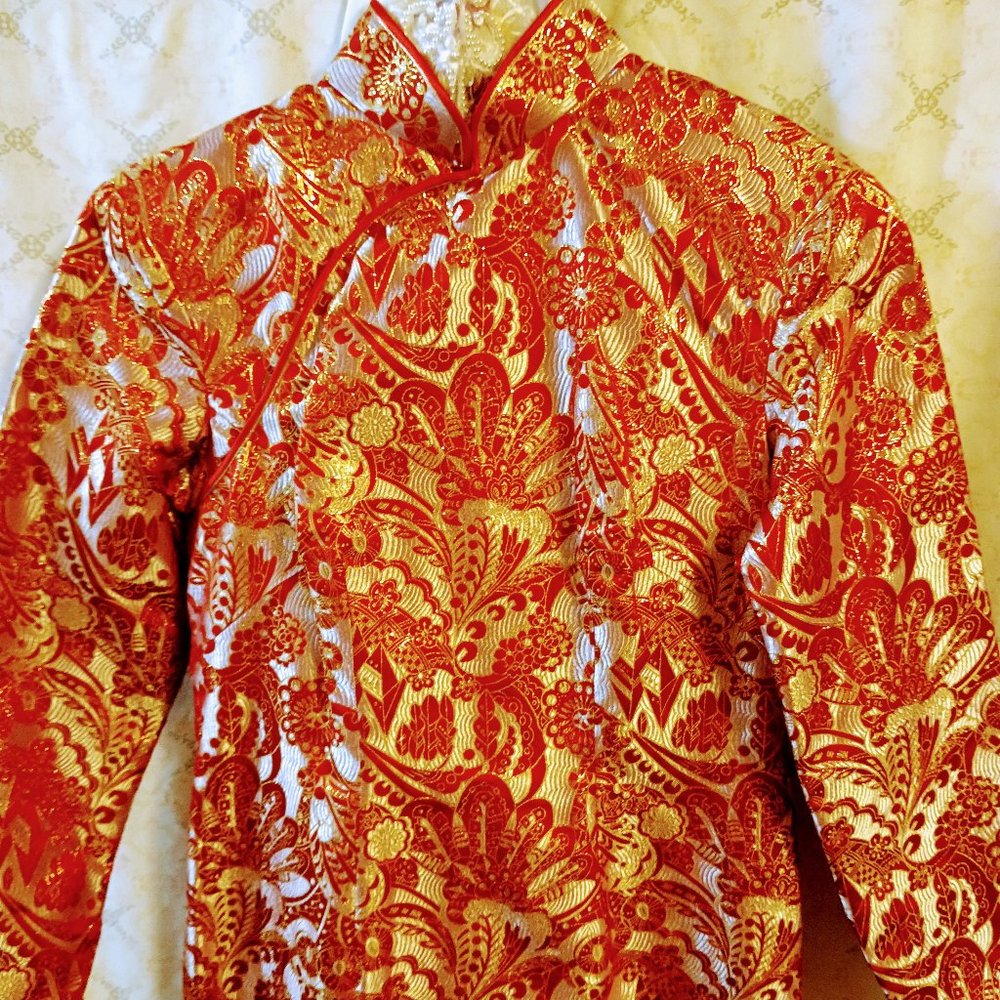 60s Vintage Asian Style Dress